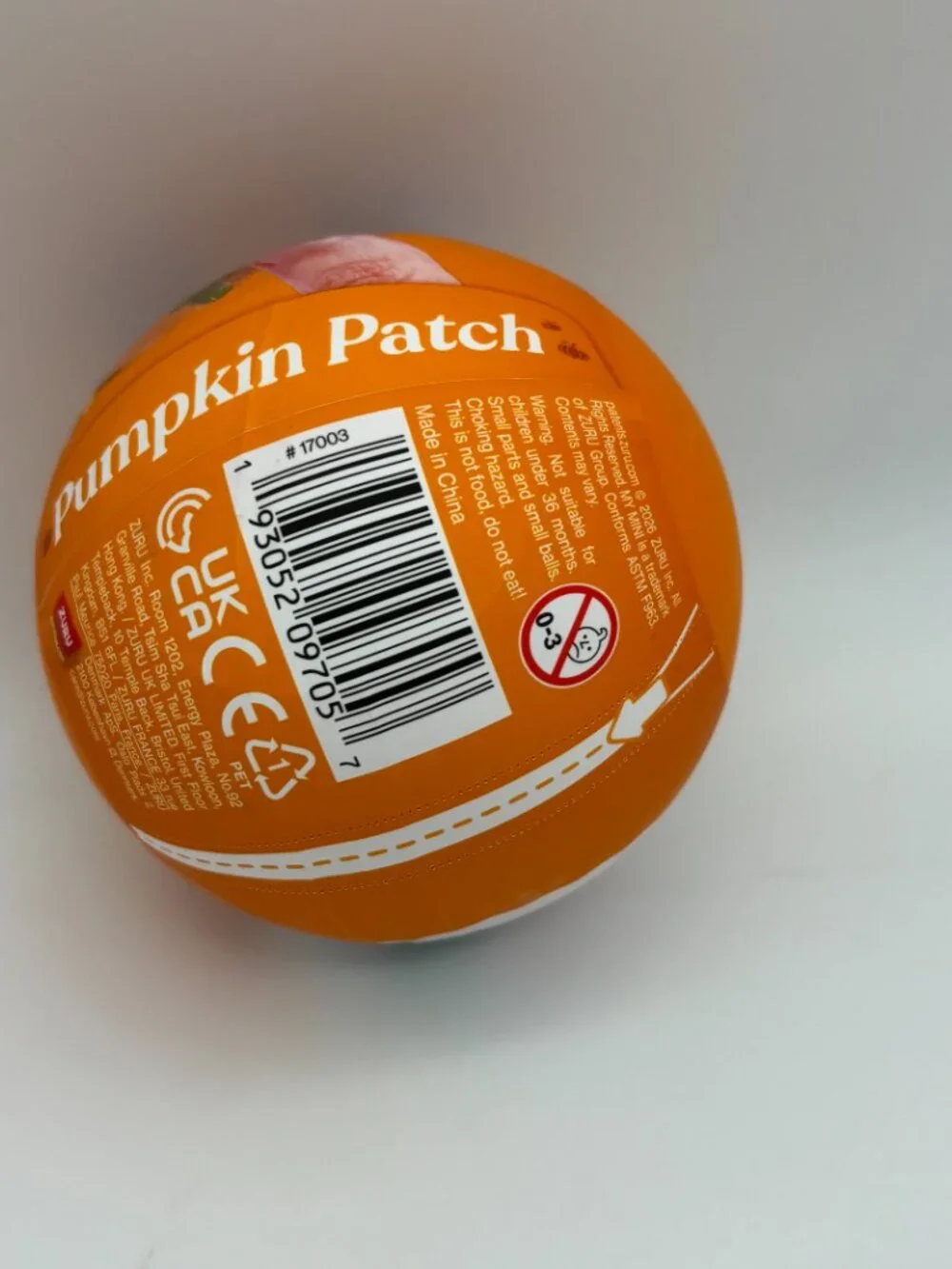 ZURU My Mini Baby Pumpkin Patch Halloween Surprise Mystery Capsule Ball, Sealed